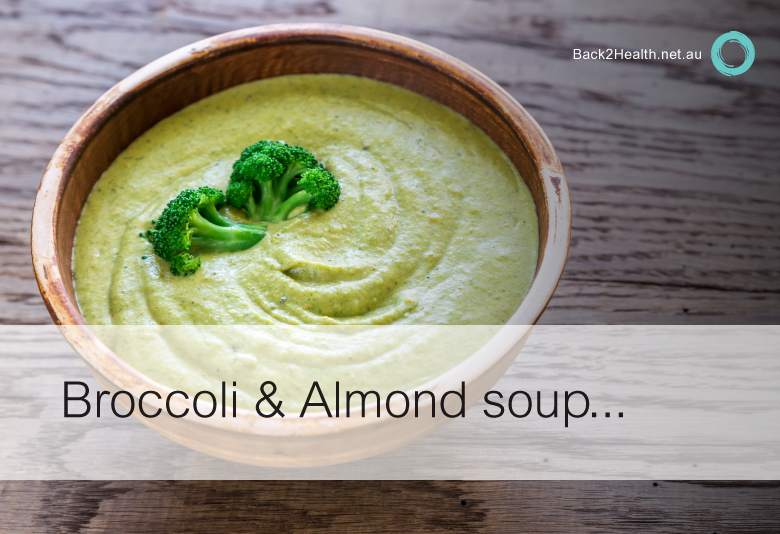 Broccoli & Almond Soup